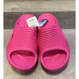 Crocs Mellow Recovery Slides Pink Men’s 9 Women’s 11 | Comfort Cloud Sandals
